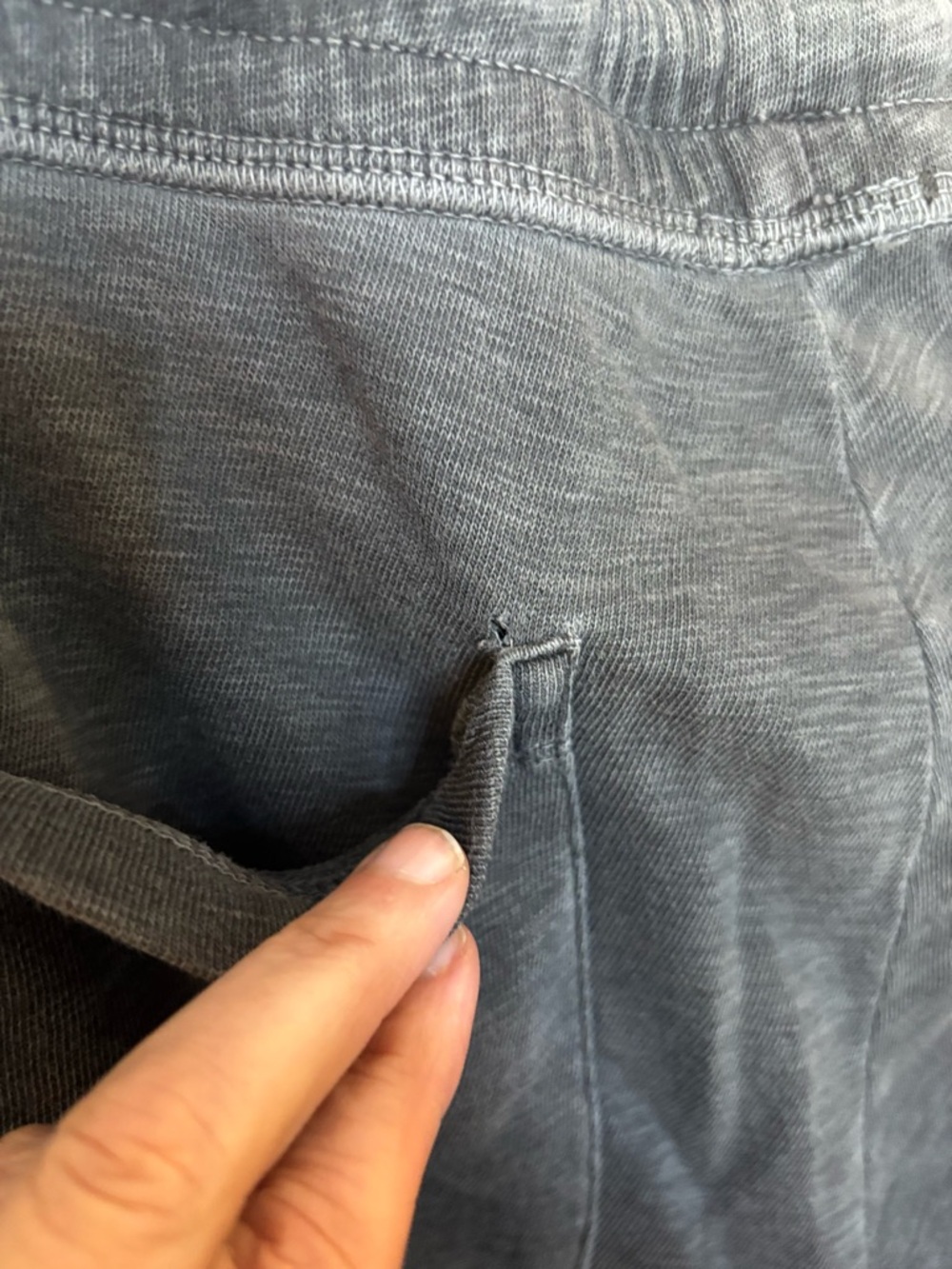 James Perse Men's Charcoal Gray Lightweight Drawstring Joggers size 2/M - Picture 9 of 11